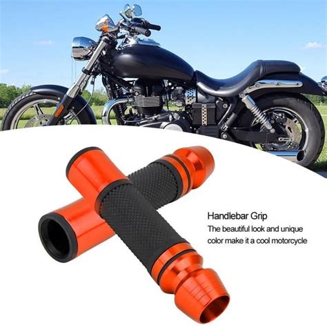 Garosa Poignée de guidon Housse de guidon de moto universelle 22 mm CNC