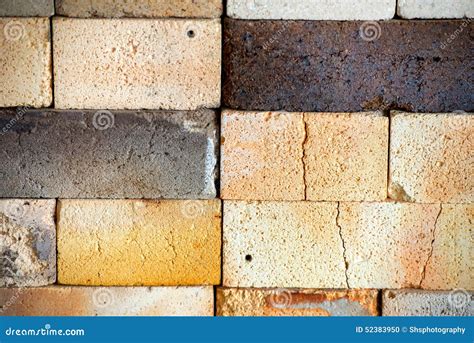 The Texture Of Refractory Clay With Large Cracks Drought And