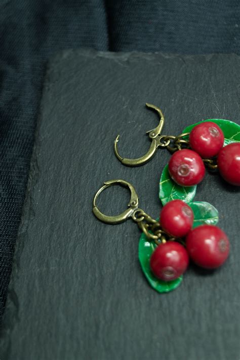 Cranberry Earrings Vclay Lab S Ko Fi Shop Ko Fi Where Creators