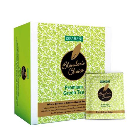 Ispahani Blenders Choice Premium Green Tea Bag 70 Gm Online Grocery