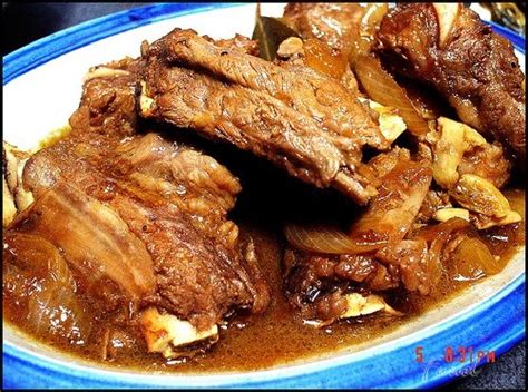 Adobong Spare Ribs Pork Rib Recipes Pork Recipes Cooking Recipes