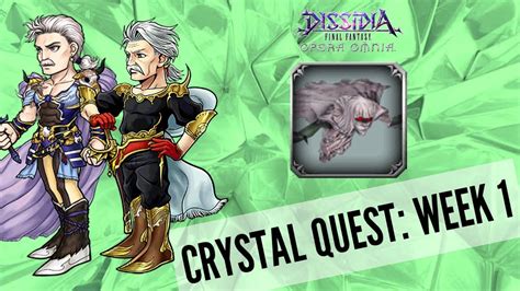 Crystal Quest Week Dorgann Galuf For Green Dffoo Gl Youtube