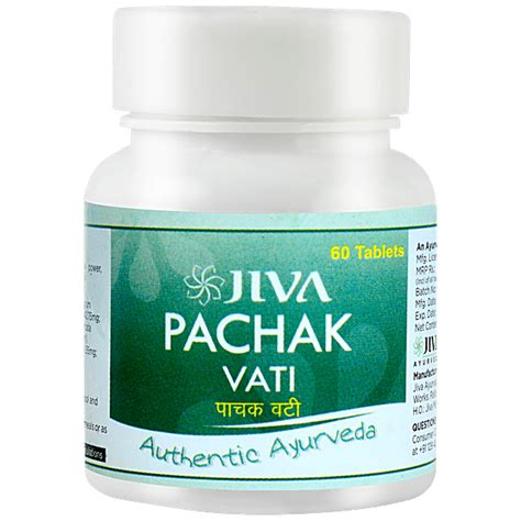 Buy Jiva Ayurveda Pachak Vati Tablet Improves Digestion Online At