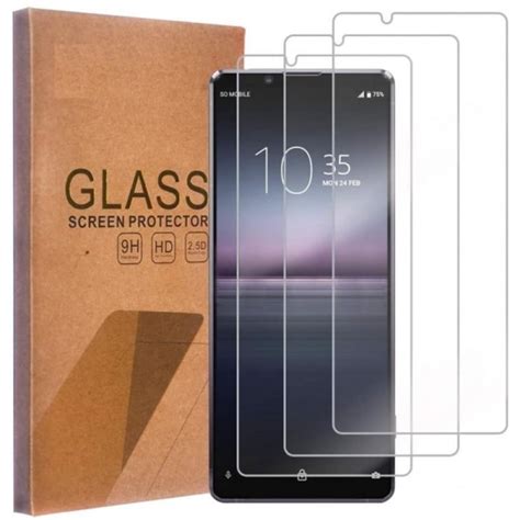 Pack Xperia Ii H Rdat Glas Mm D H Xq At Transparent