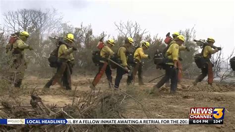 Fairview Fire Burns 23 919 Acres Thursday Afternoon Youtube