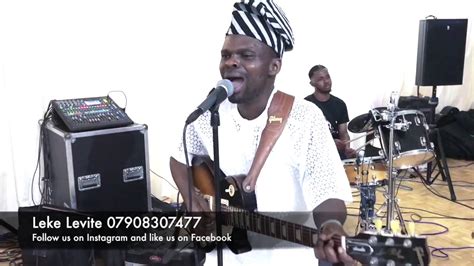 Leke Levite Covered Kayode Fashola And Sunny Ade Style Birthday Party