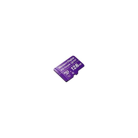 WD Purple 128GB Surveillance microSDXC-muistikortti