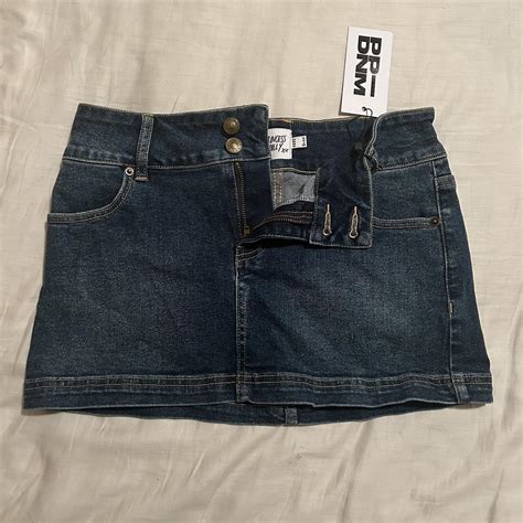 Princess Polly Denim Mini Skirt Tags Still On Never Depop