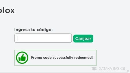 Cómo canjear los promocodes o códigos gratis de Roblox