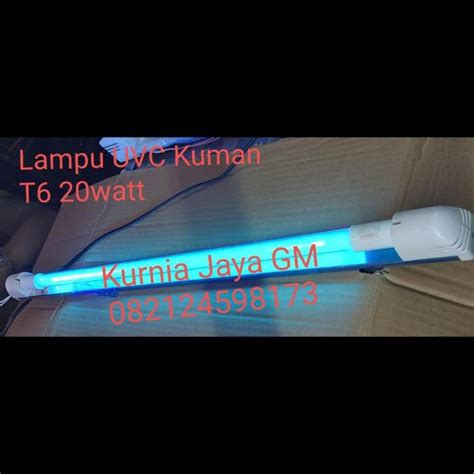 Jual LAMPU UVC STERILIZER 20 WATT GERMICIDAL T6 LAMPU UVC PEMBUNUH