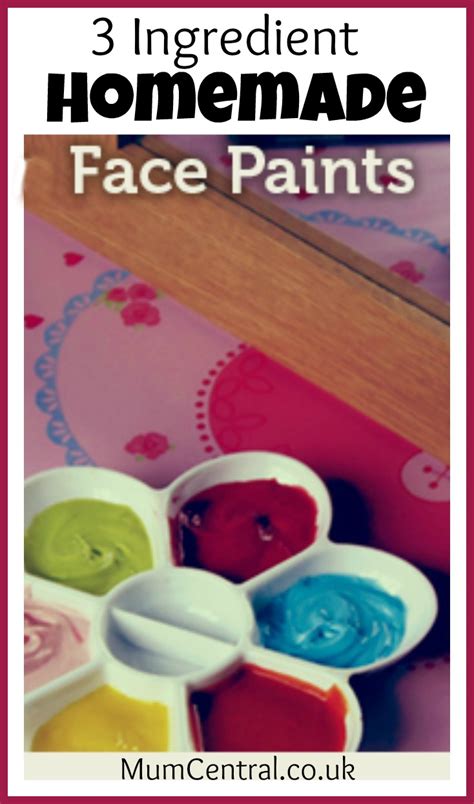 Homemade Face Paints Growing A Jeweled Rose