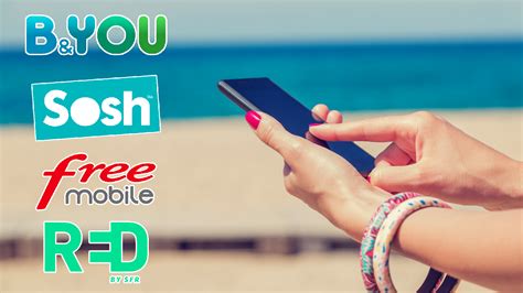 Forfaits Mobiles Qui Choisir Entre RED Free B You Et Sosh Pour Vos