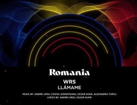 Finala Eurovision 2022 Wrs Llámame Romania La Cafea