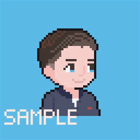 似顔絵ドット絵アイコン ガラムマサラ ドット絵さんピクセルアーティストのポートフォリオ ココナラ