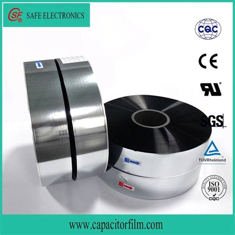 Zinc Aluminum Metallized Polypropylene Capacitor Film China Al Zn