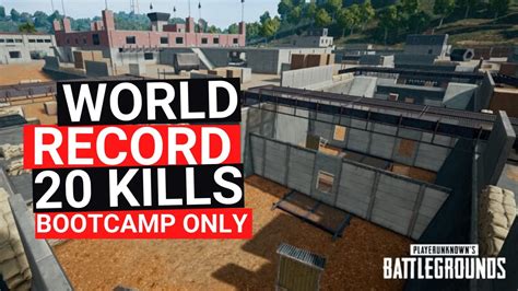 World Record L Highest Kills In Boot Camp Only L Pubg Mobile L Sanhok