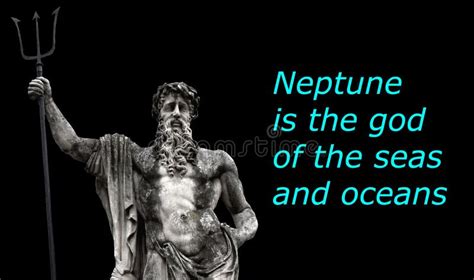 Neptune Es El Dios De Los Mares Y Océanos En La Mitología Romana