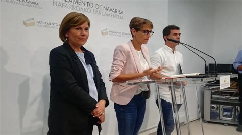 María Chivite PSN más que satisfecha con el acuerdo de gobierno