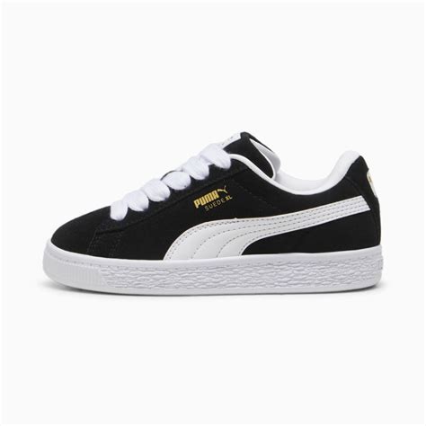 Zapatillas Infantiles Suede Xl Negro Puma