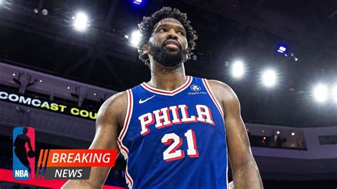 76ers Center Joel Embiid To Undergo Surgical Procedure On Injured Left