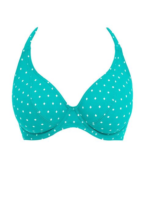 Biustonosz kąpielowy Freya Swim JEWEL COVE AS7232MAR Uw Halter Bikini