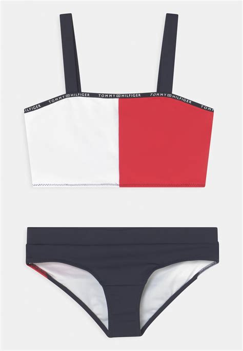 Tommy Hilfiger Bralette Set Bikini Desert Sky Blauw Zalando Nl