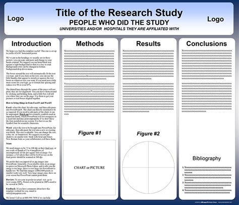 Free Powerpoint Scientific Research Poster Templates For Printing