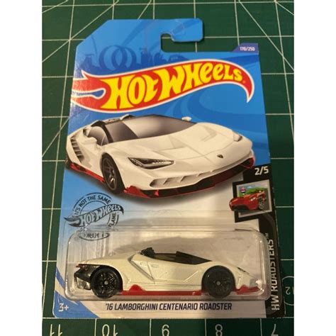 HOT WHEELS 16 LAMBORGHINI CENTENARIO ROADSTER Shopee Malaysia