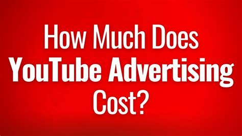 Youtube Advertising Costs Explained Youtube