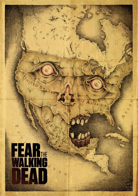 [FAN ART] FTWD poster by Giuseppe Balestra : r/FearTheWalkingDead