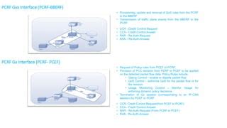 PCRF Policy Charging System Functional Analysis PPT