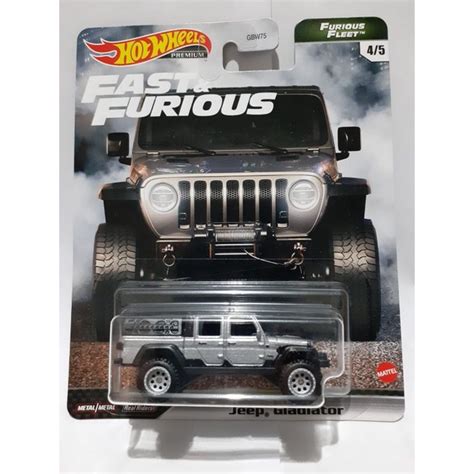 Hot Wheels Premium Jeep Gladiador Velozes E Furiosos Fast And Furious Shopee Brasil