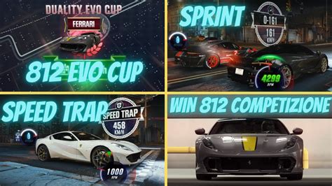 CSR 2 Ferrari EVO Cup Times To Beat Sprint Speed Trap Races