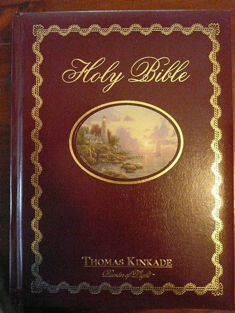 Thomas Kinkade Bible Its Really Beautiful