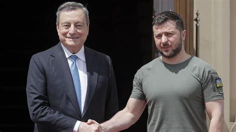 Draghi Chiama Zelensky Pieno Appoggio Dellitalia Allucraina