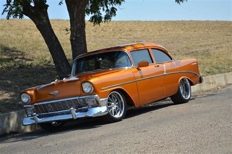 56 Chevy Resto Mod Pro Touring Muscle Cars For Sale Chevy Muscle Cars Best Muscle Cars