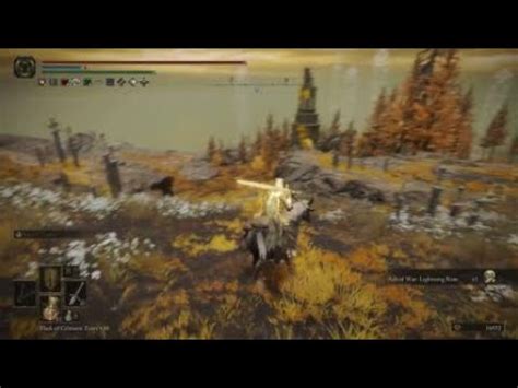 Elden Ring Ash Of War Lightning Ram Location Youtube