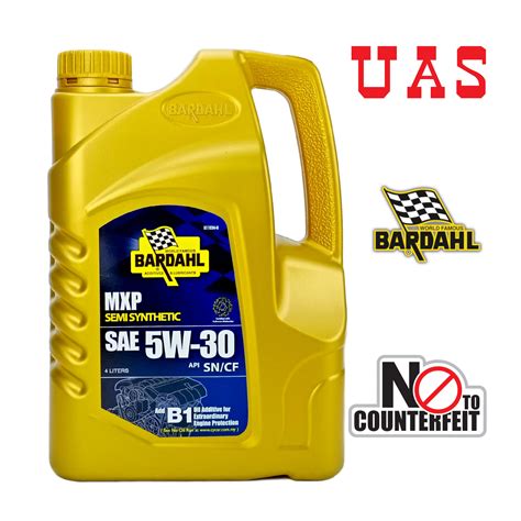 Bardahl Mxp Semi Synthetic W Engine Oil Litre