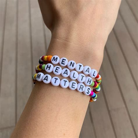 Mental Health Matters Bracelet Mhm Mental Health Matters Mental Health