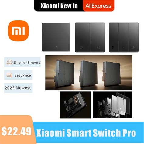 Xiaomi-Smart-Switch-Pro-Wireless-Wall-Switch-Neutral-Line-Live-Switch ...