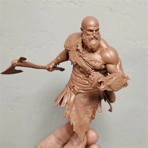 Stl File Kratos Bust 👤 ・3d Printing Design To Download・cults