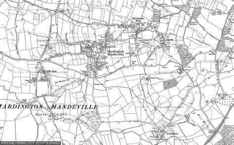 Old Maps Of Hardington Mandeville Somerset Francis Frith