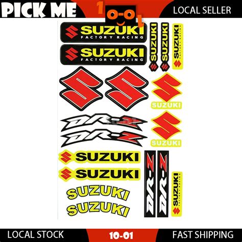 Sticker Kit Grahics Fit Suzuki Drz400 Drz400e Drz400s Drz400sm Sticker