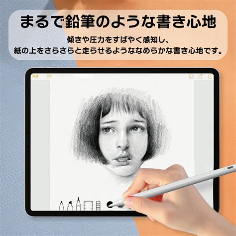 【楽天市場】ipad対応 Android対応 最新モデル 好感度 タッチペン スタイラスペン 2in1 Applepencil 互換品 傾斜