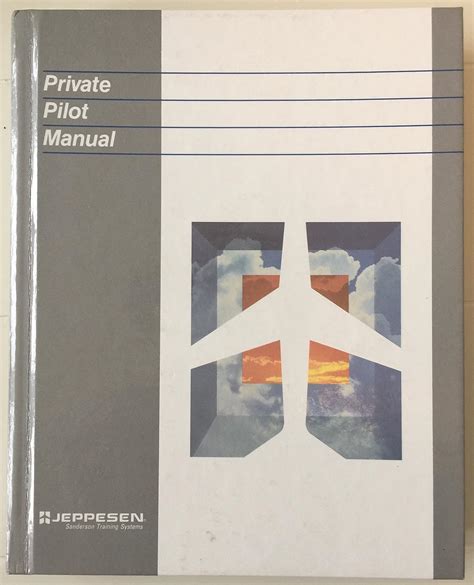 Private Pilot Manual Jeppesen Sanderson Amazon Books