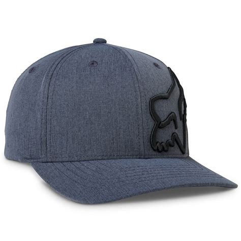 Kšiltovka Fox Clouded Flexfit 2 0 Hat Heather Deep Cobalt Ride4Stars