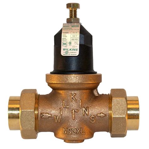 Zurn Wilkins 34 In Brass Fpt Water Pressure Reducing Valve 34 Nr3xl