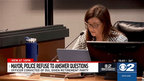 South Salt Lake Mayor Police Refuse To Answer Questions About