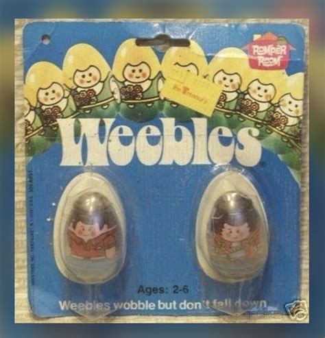 Weebles Wobble But They Dont Fall Down😄 Childhood Memories