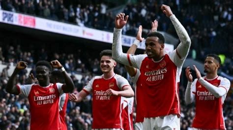 Hasil Liga Inggris Atasi Tottenham Hotspur Arsenal Masih Puncaki Klasemen